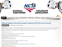 Tablet Screenshot of ncta-usa.com